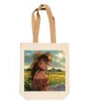 Golden Hour Farm Girl Art Tote