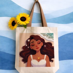 Ocean Breeze Girl Tote bag