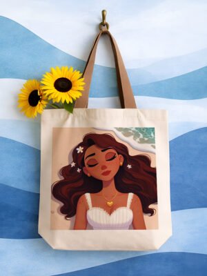 Ocean Breeze Girl Tote bag