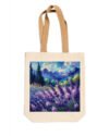 Starry Lavender Valley Art Tote