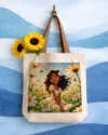 The Blooming Daisy Girl tote